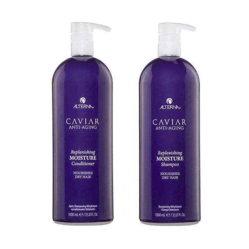 Alterna Caviar Replenishing Moisture Shampoo & Conditioner 33.8oz Duo