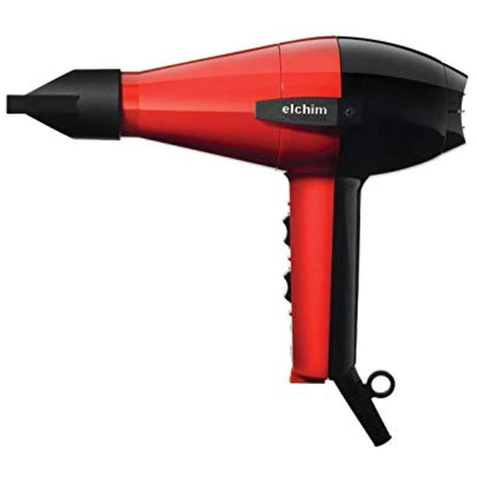 Elchim Professional Hair Dryer - Red and Black |