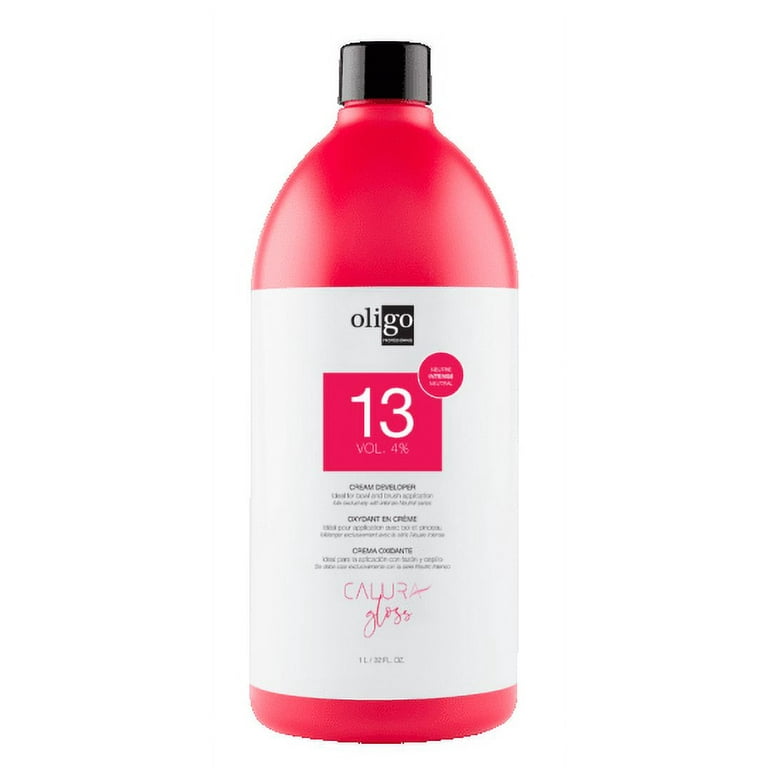 Oligo Calura Gloss Cream Developer 13 Volume 4% 32oz