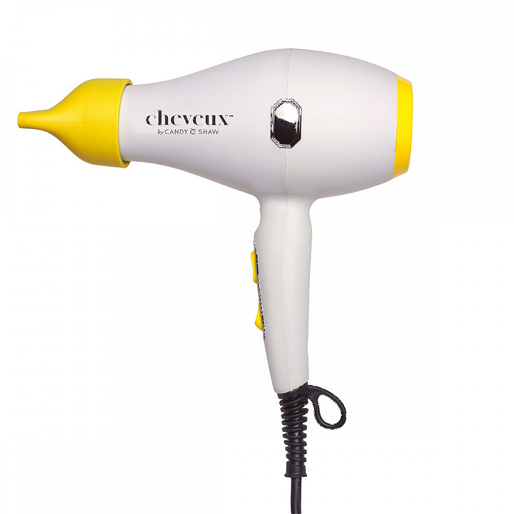 Sunlights Cheveux Hair Dryer - White + Yellow