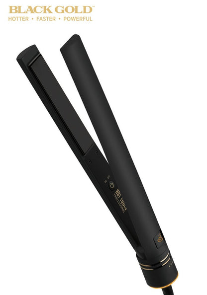 Hot Tools Black Gold Micro-Shine Flat Iron