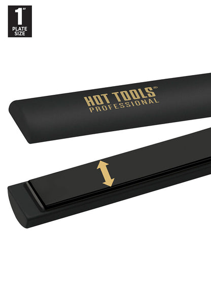 Hot Tools Black Gold Micro-Shine Flat Iron