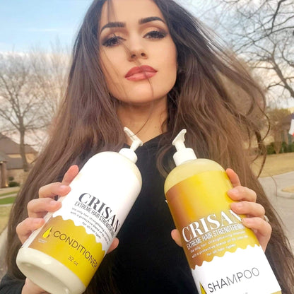 Sulfate-Free Shampoo & Conditioner for Hair Growth & Strength | CRISAN