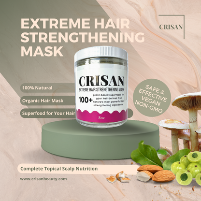 Scalp Detox Hair Mask for Clean, Healthy Hair Growth | CRISAN