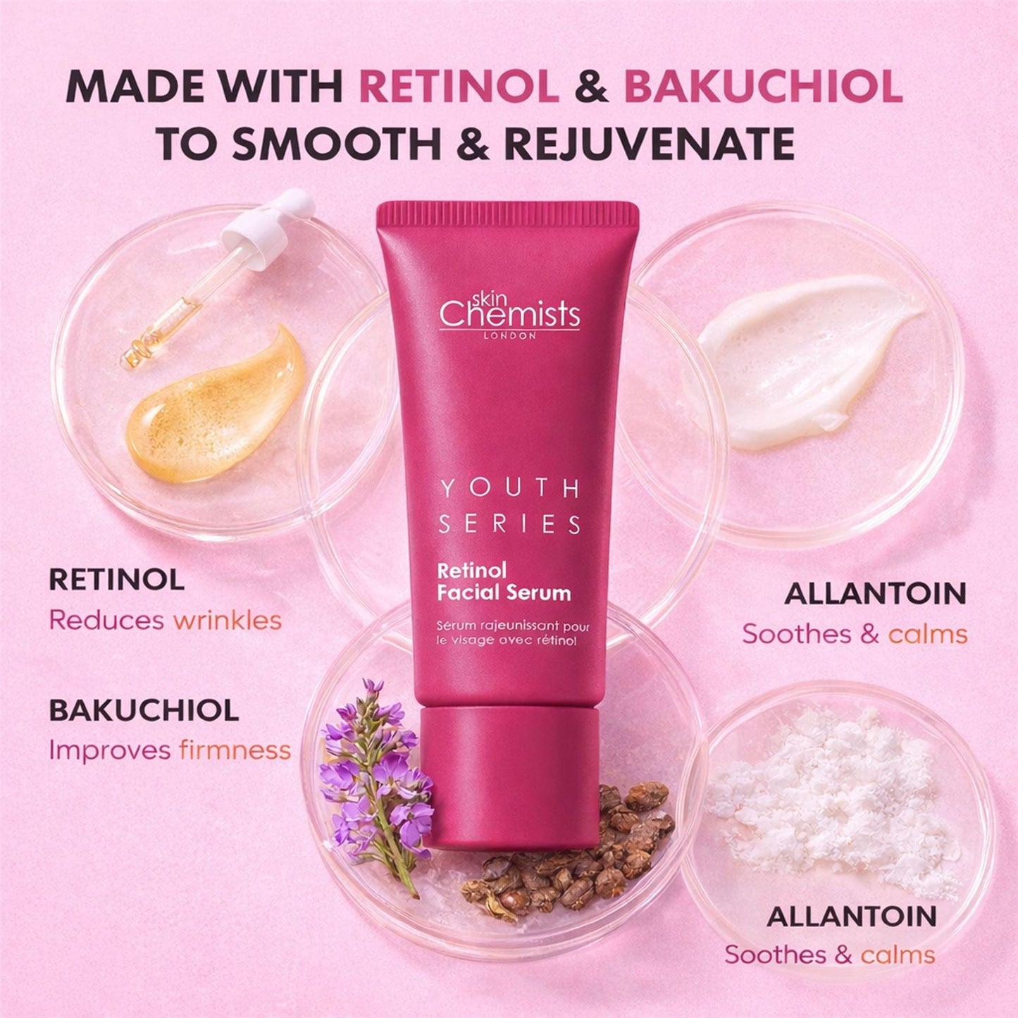 Retinol Bakuchiol Facial Serum 30ml