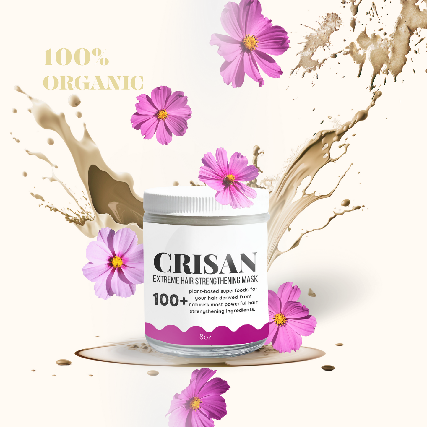 Scalp Detox Hair Mask for Clean, Healthy Hair Growth | CRISAN