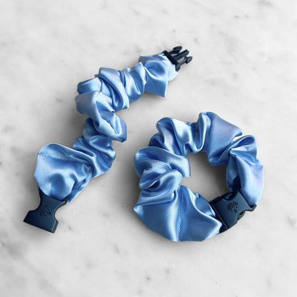 Buckle Scrunchie - Vibrant Solid Colors - No Snagging, No Tangles