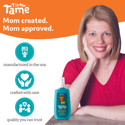 Hair Taming & Detangling Spray for Knots, Frizz and Tangles