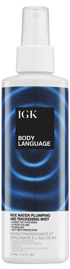 IGK Body Language Rice Water & Thickening Mist 7 oz