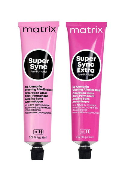 Matrix Super Sync Pre-Bonded Alkaline Demi-Permanent Hair Color 3oz