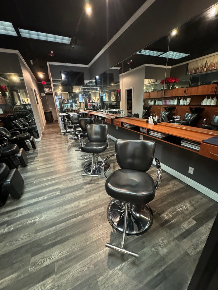 Hair Dynamics salon Fort Lee NJ — salon styling stations