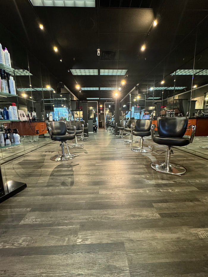 Hair Dynamics salon Fort Lee NJ — salon interior wide view