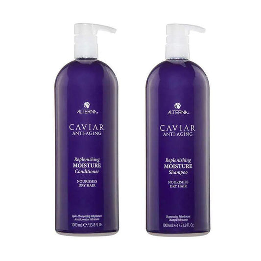 Alterna Caviar Replenishing Moisture Shampoo & Conditioner 33.8oz Duo
