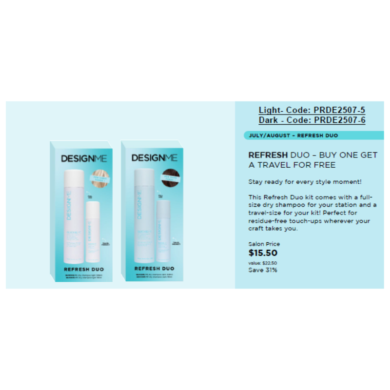 Design.Me Quickie.Me Dry Shampoo - view 2