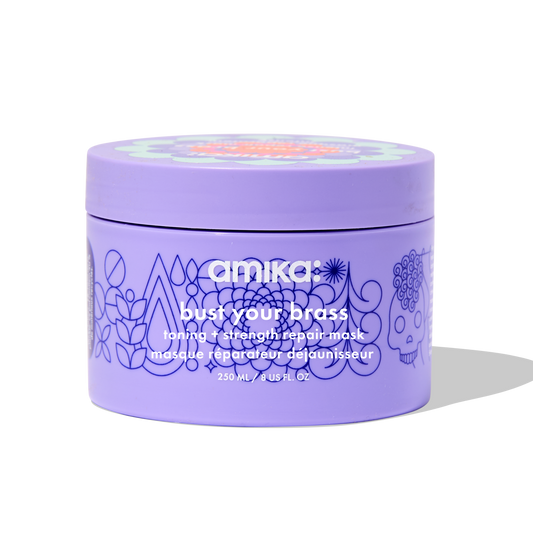 amika Bust Your Brass Toning + Strength Repair Mask