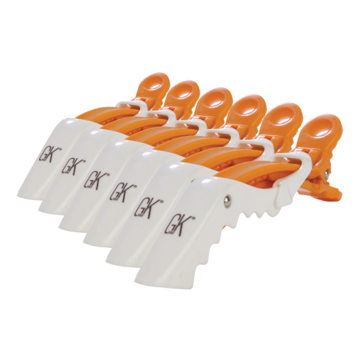GK Hair Shark Clips 6 PACK
