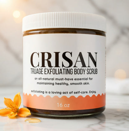 truAge Exfoliating Body Scrub for Smooth, Glowing Skin (16oz)